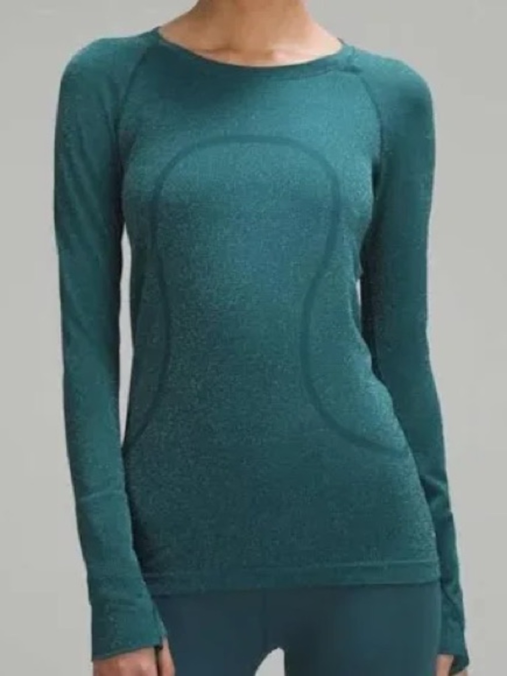 Lululemon Swiftly Tech Long Sleeve Size M Women’s Top Teal